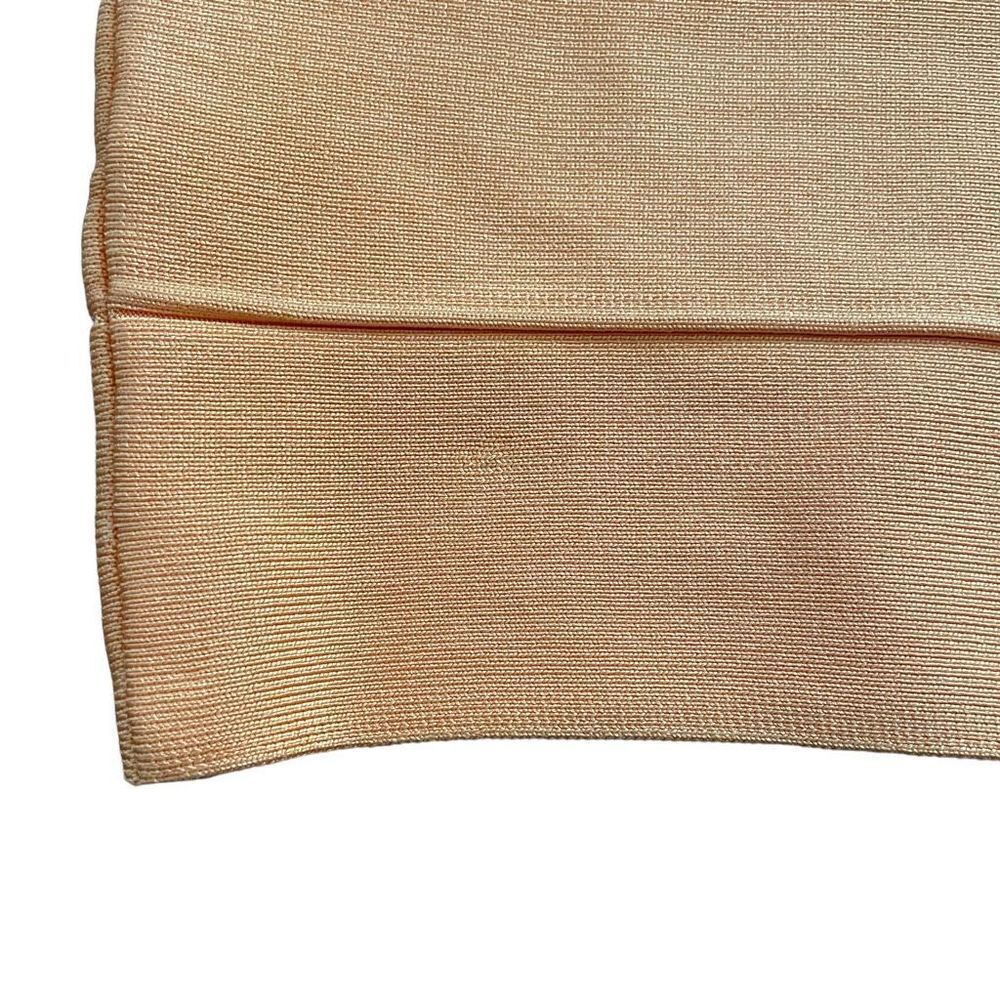 Herve Leger Bandage Dress Orange Salmon Pink Size Small - Picture 6 of 7